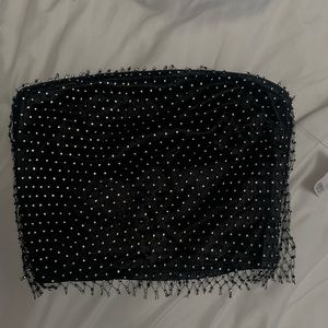 rhinestone tube top